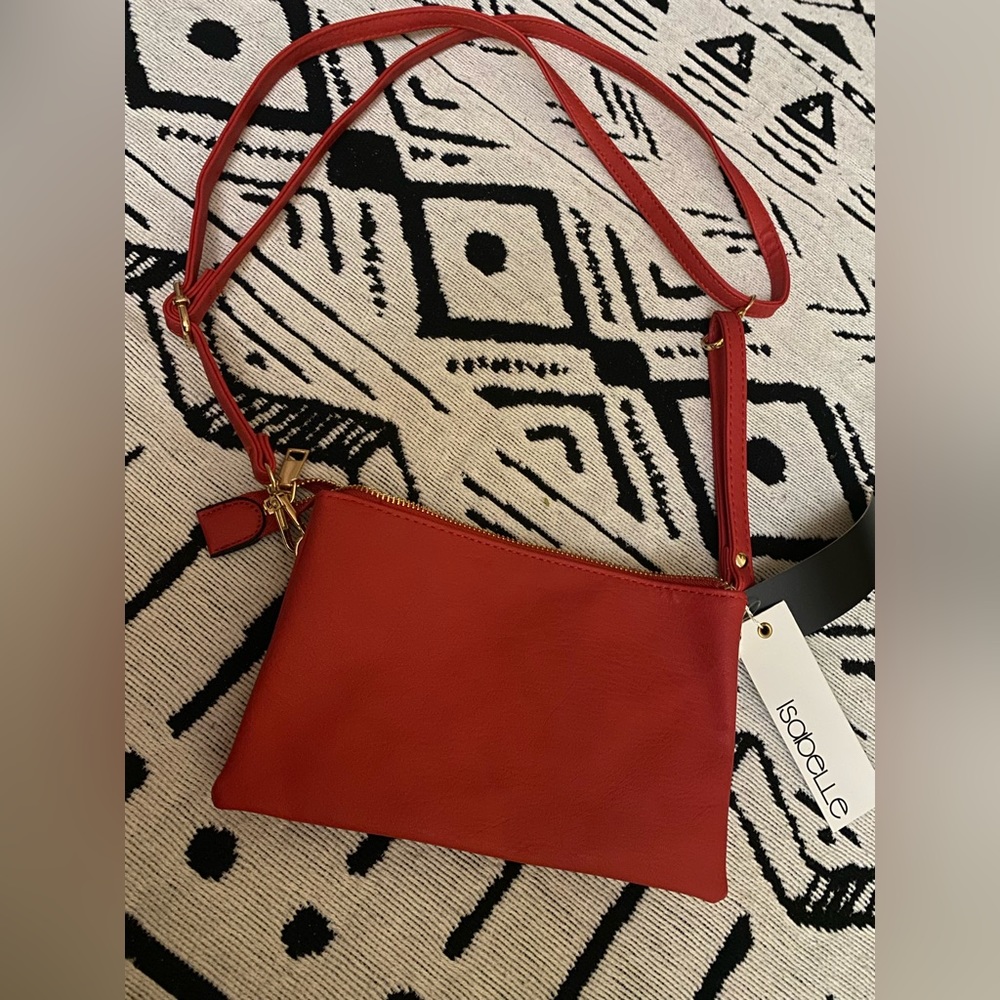 Red Clutch Shoulder bag